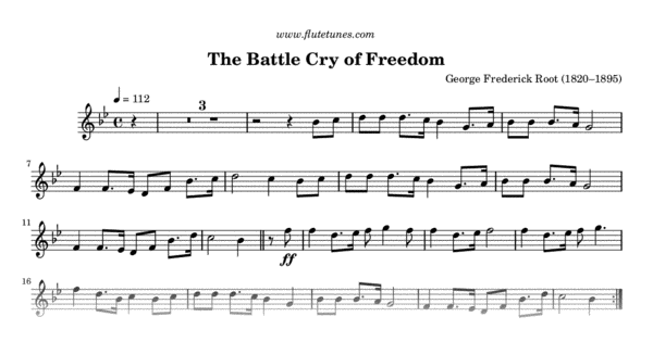 Battle Cry of Freedom - Beth's Notes