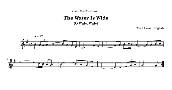 flute water