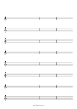 sheet music double bar line