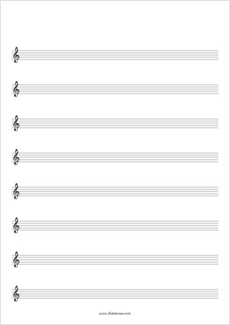 Free Blank Sheet Music